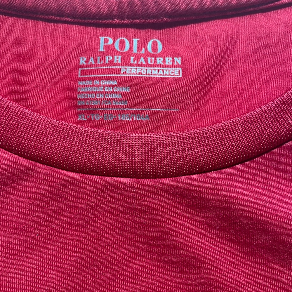 Polo Ralph Lauren Performance Red Shirt